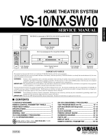 Yamaha VS-10 - Service Manual 